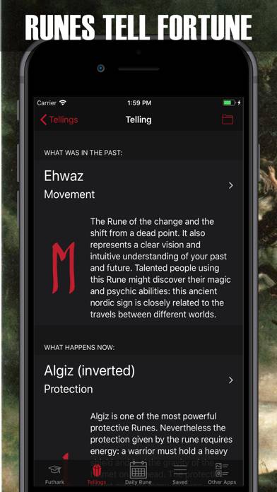 Ancient rune magic in practice Скриншот приложения #1