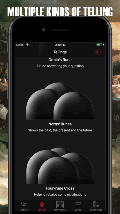 Ancient rune magic in practice App screenshot #2