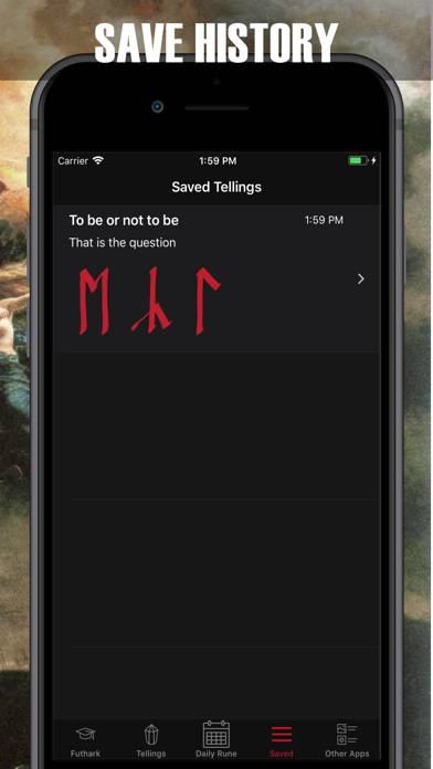 Ancient rune magic in practice App screenshot #3