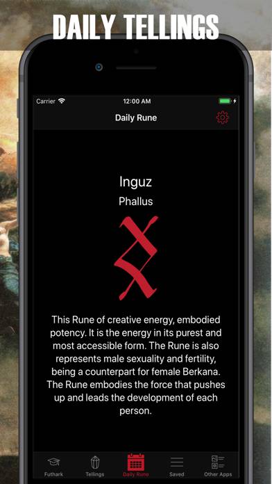 Ancient rune magic in practice App screenshot #6