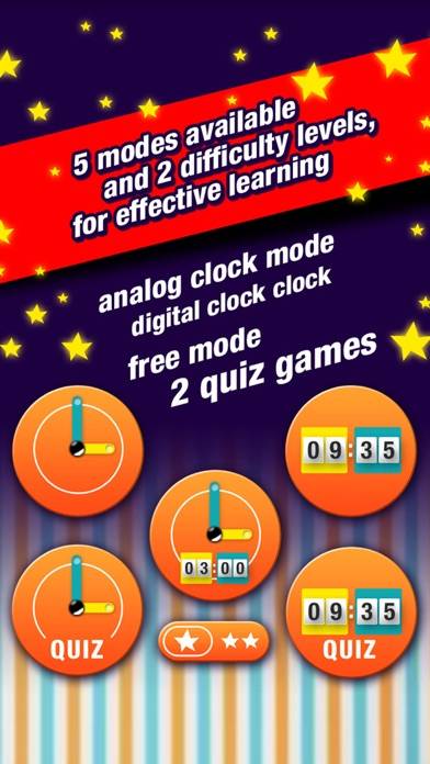 Telling Time for Kids Schermata dell'app #2