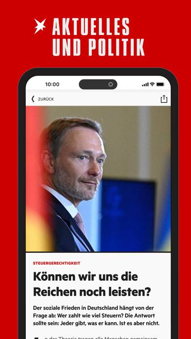 Stern Nachrichten App-Screenshot #1