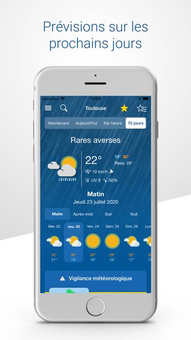 Météo-France Captura de pantalla de la aplicación #3