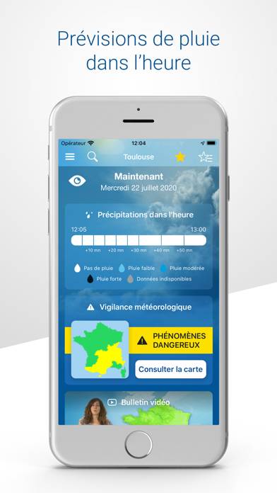 Météo-France App skärmdump #5