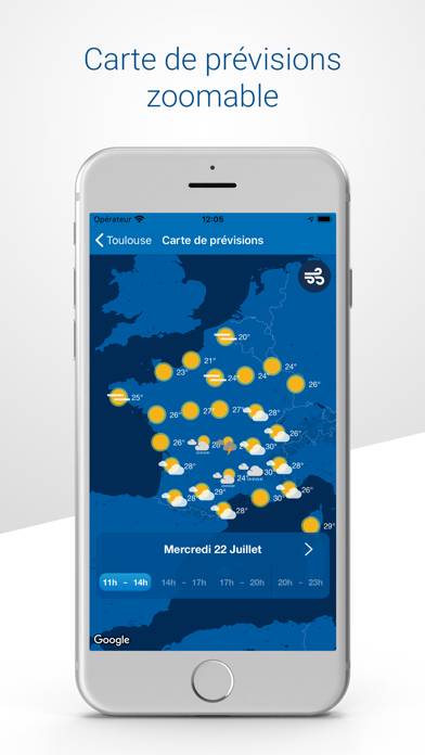 Météo-France App skärmdump #6
