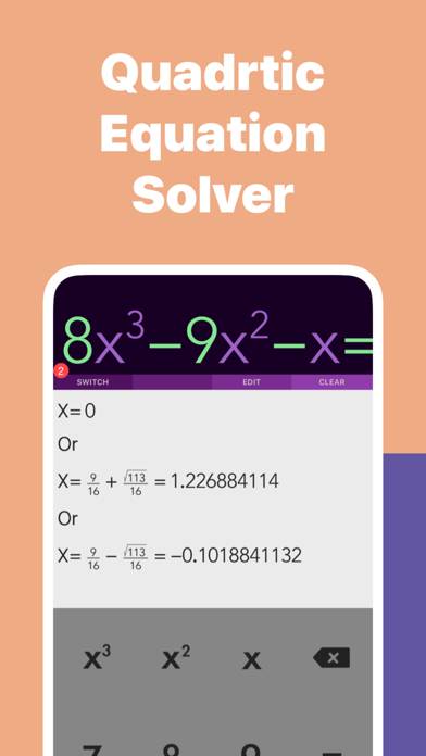 Graphing Calculator App screenshot #3