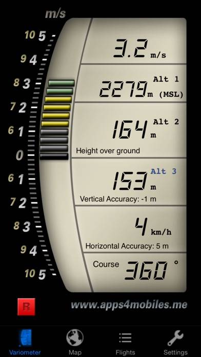 TheVariometer Captura de pantalla de la aplicación #1