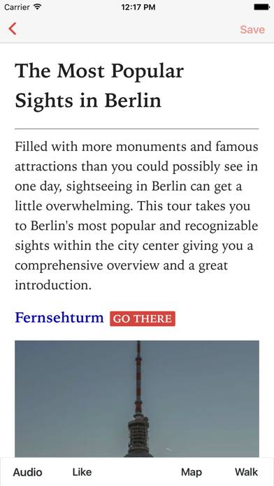 Most Popular Sights, Berlin Captura de pantalla de la aplicación #2