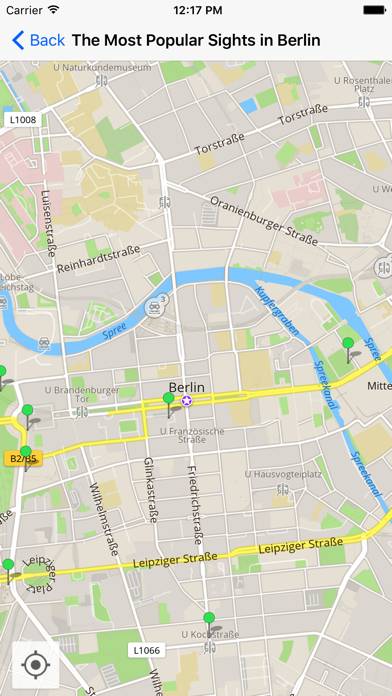 Most Popular Sights, Berlin Captura de pantalla de la aplicación #3