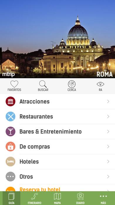 Guida di Roma (con mappe offline) Schermata dell'app #1