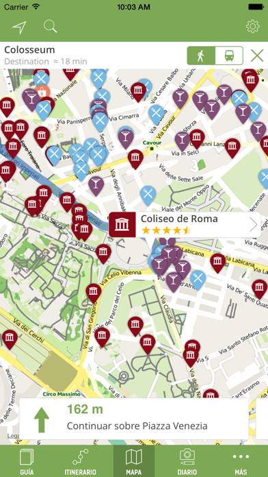 Guida di Roma (con mappe offline) Schermata dell'app #3