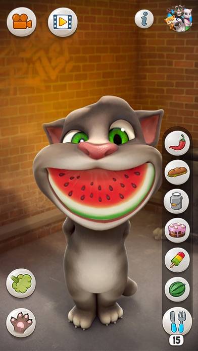 Talking Tom Cat Скриншот приложения #2