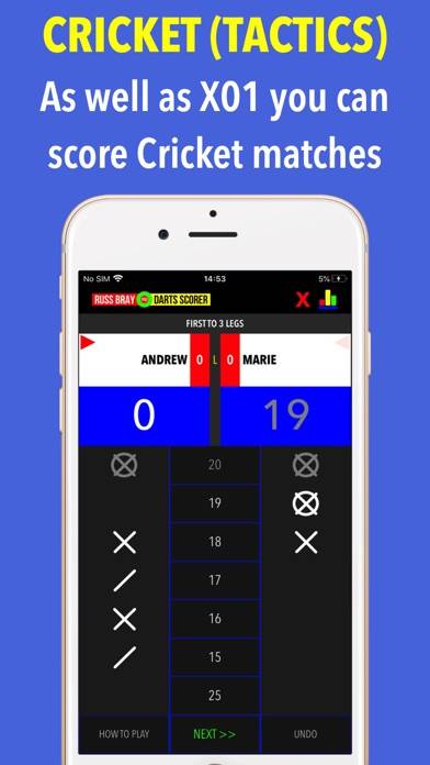 Russ Bray Darts Scorer App-Screenshot #4