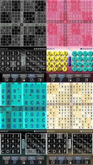 Sudoku 16x16 Monster game screenshot