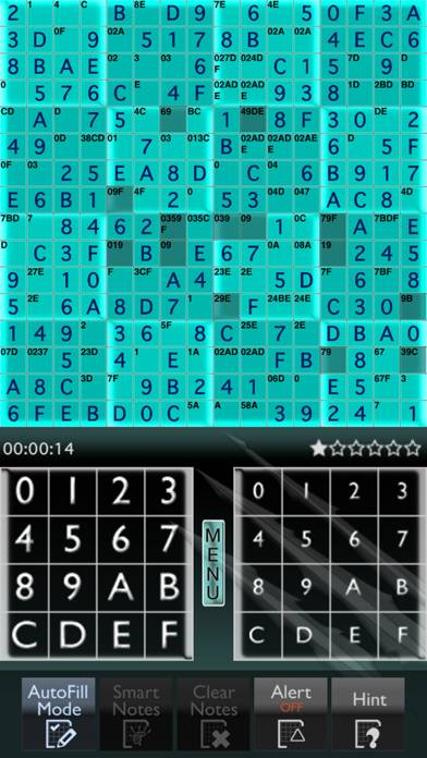 Sudoku 16x16 Monster game screenshot