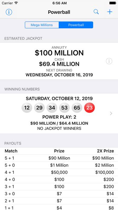 MMPB: MegaMillions & Powerball screenshot