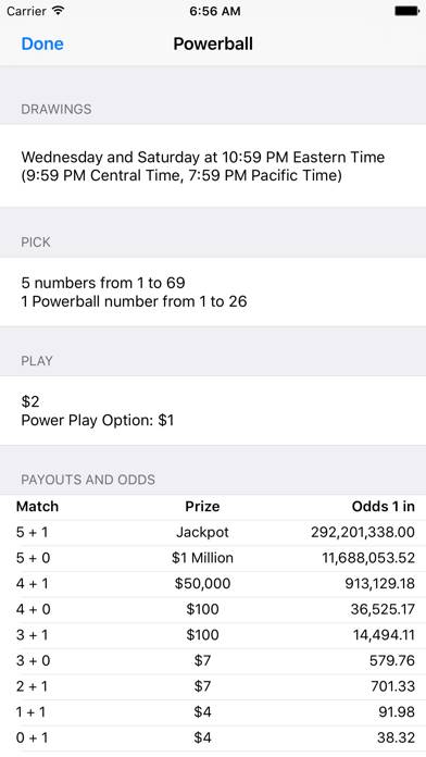 MMPB: MegaMillions & Powerball App screenshot #4