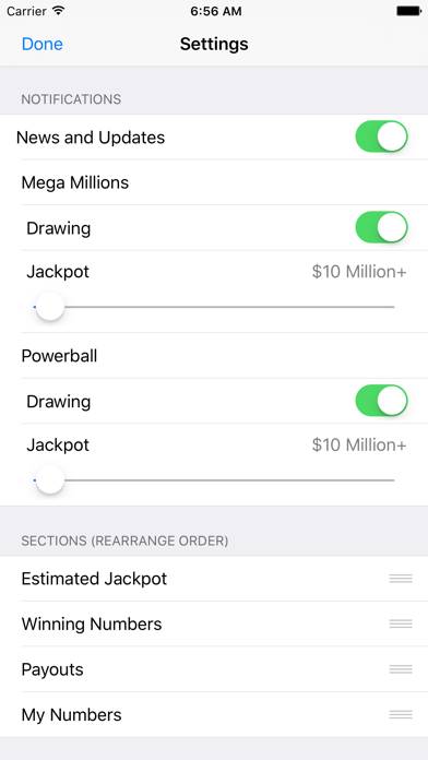 MMPB: MegaMillions & Powerball App screenshot #6