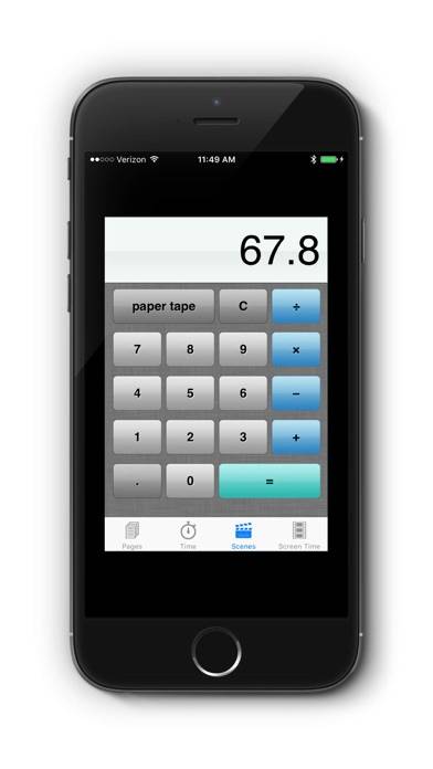 ScriptCalc App screenshot