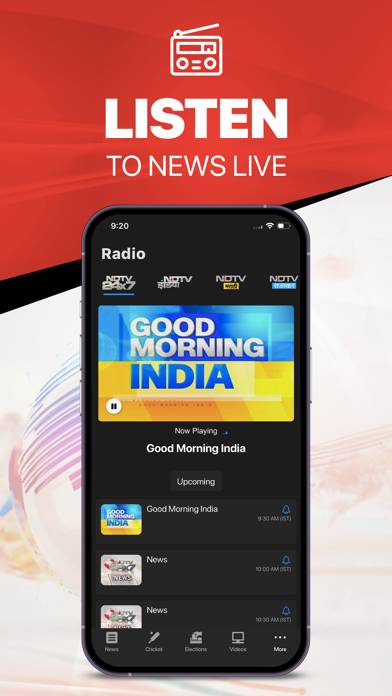 NDTV News App screenshot