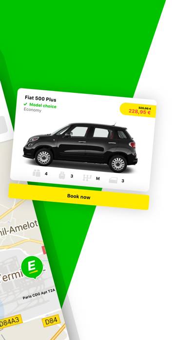 Europcar Captura de pantalla de la aplicación #2