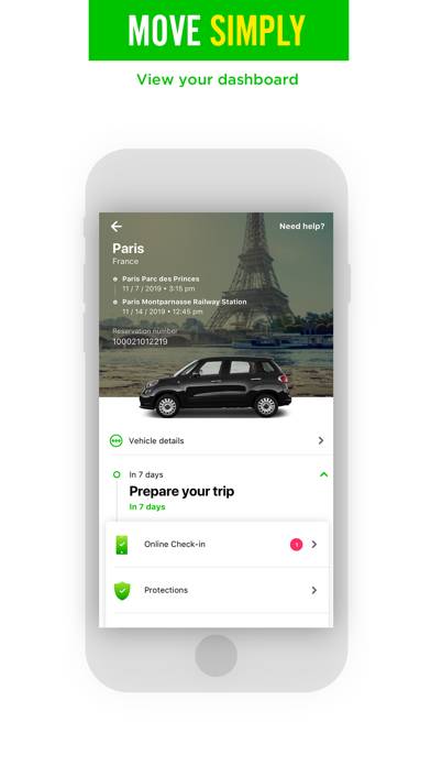 Europcar App-Screenshot #3