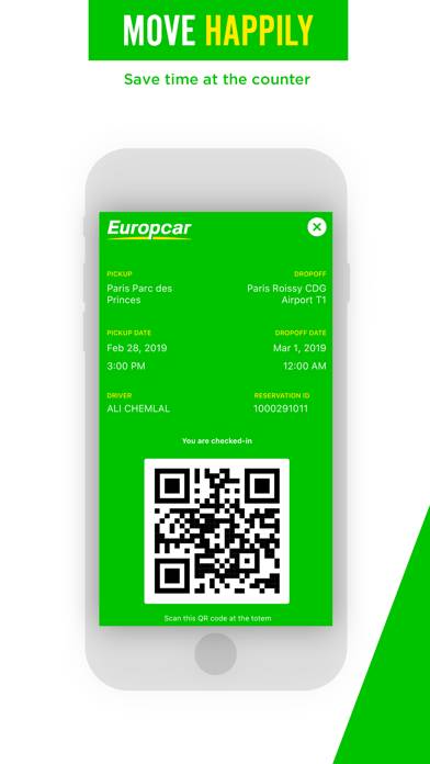Europcar Captura de pantalla de la aplicación #6