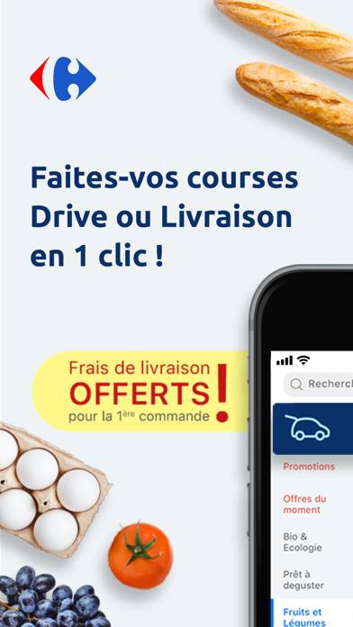 Carrefour : courses & fidélité App screenshot #1