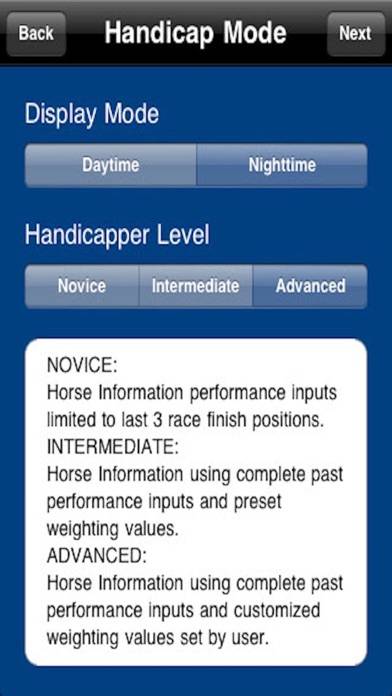 Compucap Horse Handicapper screenshot