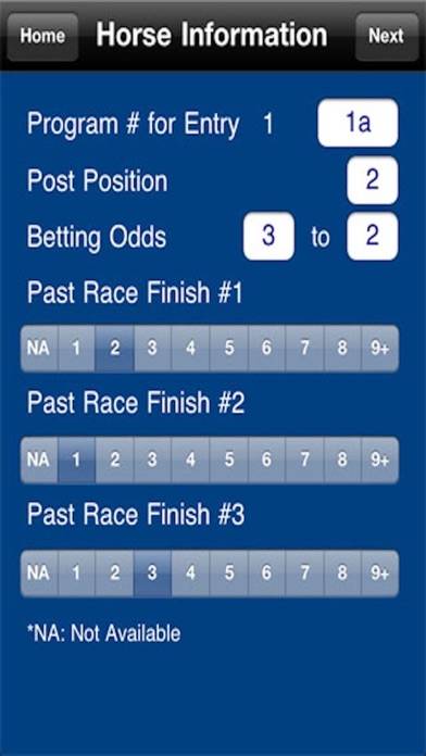 Compucap Horse Handicapper App screenshot