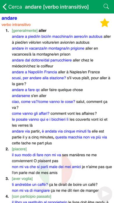 Dizionario francese Larousse Schermata dell'app