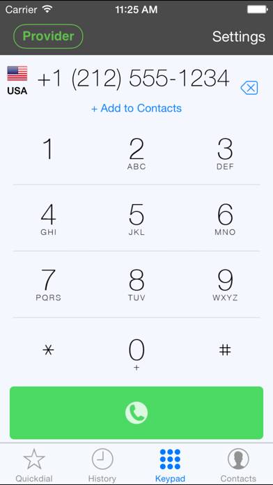 Groundwire: VoIP SIP Softphone captura de pantalla