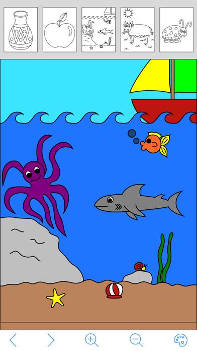 My Coloring Book Free App preview #3