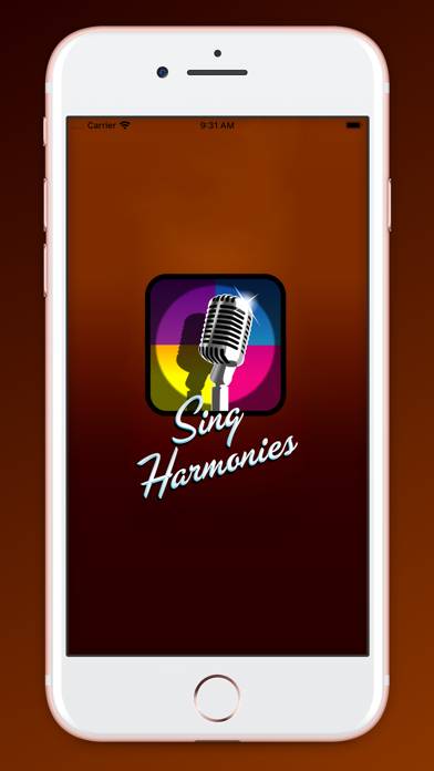 Sing Harmonies App skärmdump #1