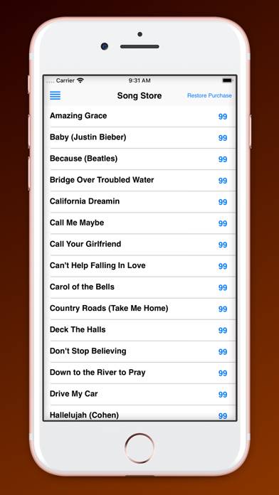 Sing Harmonies App skärmdump #3