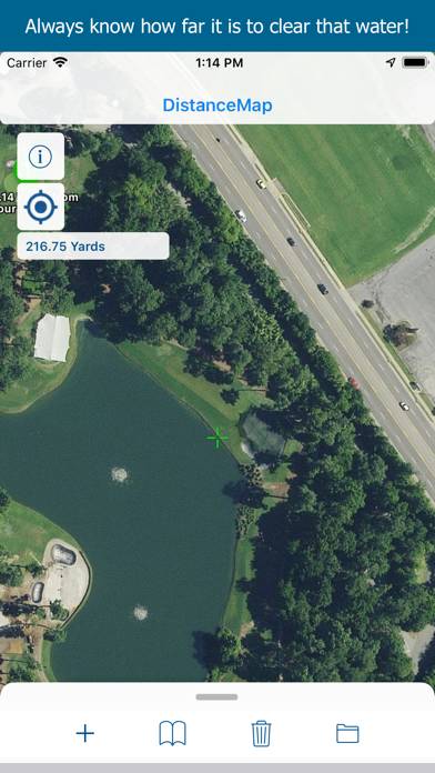 DistanceMap App screenshot