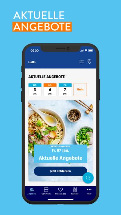 ALDI SÜD Angebote & Prospekte Bildschirmfoto