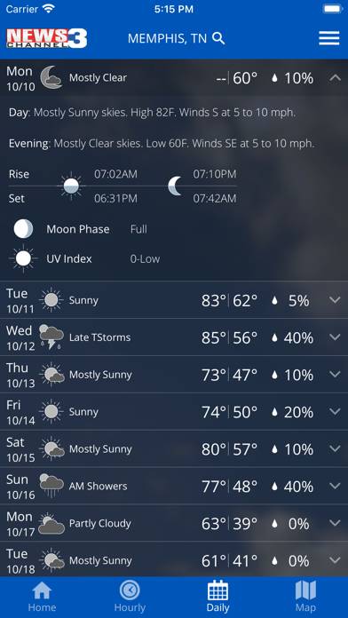 WREG Memphis Weather App screenshot #2