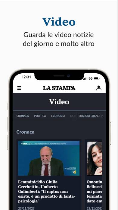 La Stampa. Notizie e Inchieste App screenshot #4