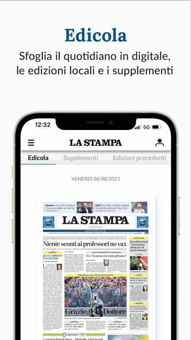La Stampa. Notizie e Inchieste Schermata dell'app #5