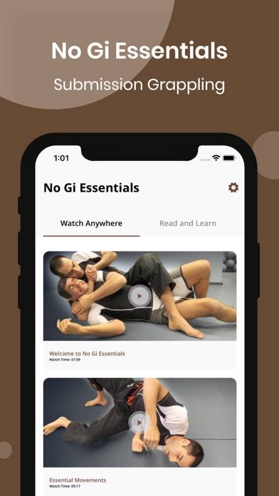 No Gi Essentials App-Screenshot #1