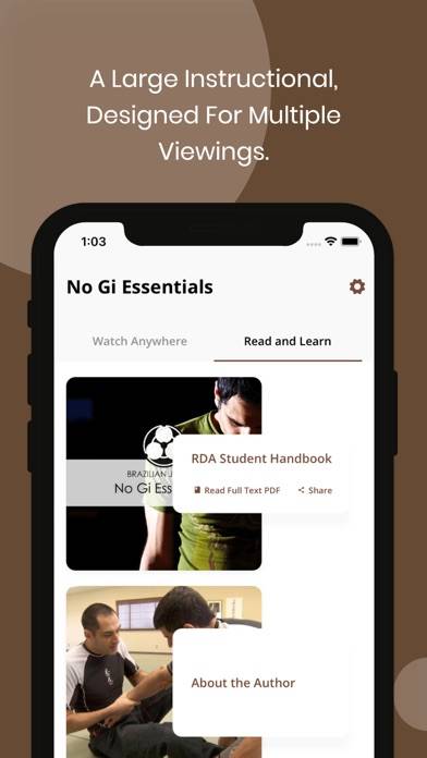 No Gi Essentials Captura de pantalla de la aplicación #3
