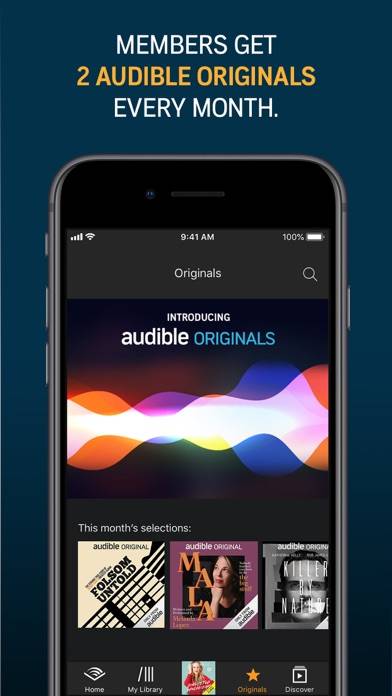 Audible: Audio Entertainment Schermata dell'app #6