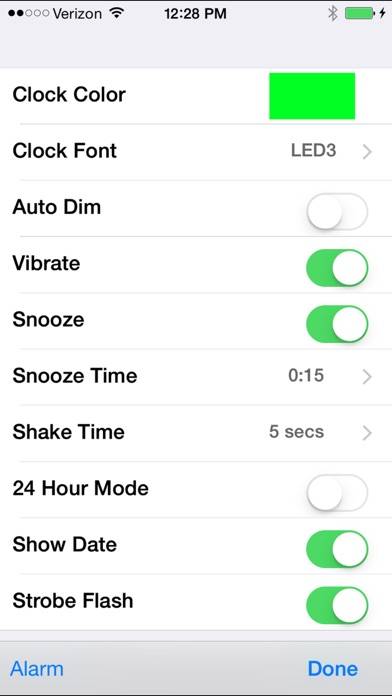 Shake Awake Lite Captura de pantalla de la aplicación #4