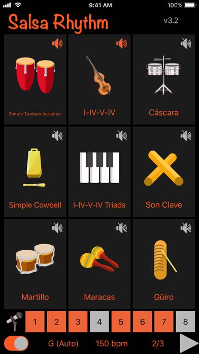 Salsa Rhythm Schermata dell'app #1