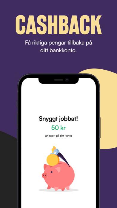 Rabble Cashback App skärmdump