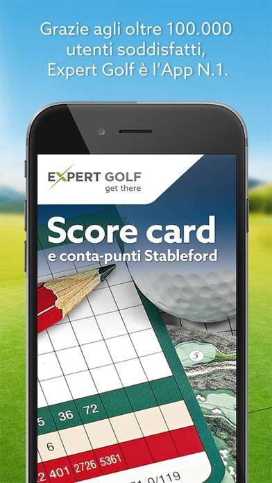 Expert Golf – Score Card captura de pantalla