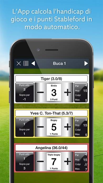 Expert Golf – Score Card Captura de pantalla de la aplicación #3