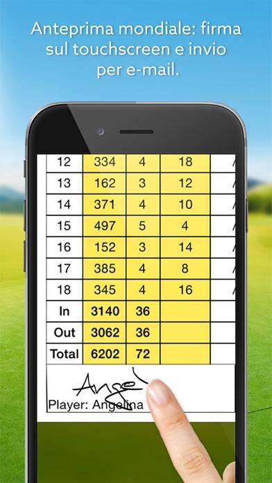 Expert Golf – Score Card Captura de pantalla de la aplicación #4