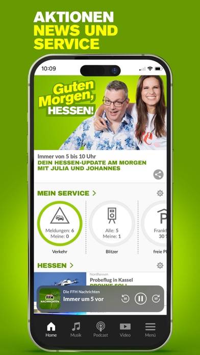 Hit Radio Ffh App-Screenshot